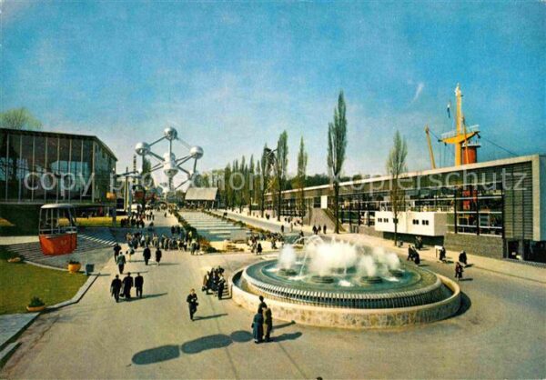 Exposition Universelle Bruxelles 1958 Avenue de Benelux