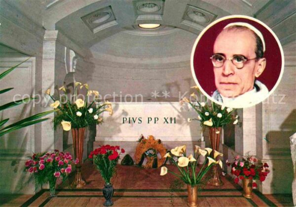 Papst Papa Pio XII Tomba Basilica S. Pietro V