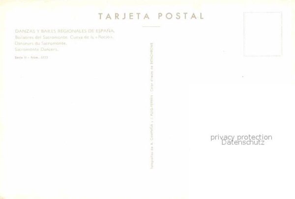 Tanz Taenzer Spanien Bailaores del Sacromonte Cueva – Bild 2