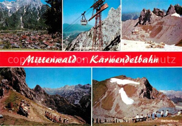 Seilbahn Karwendel Mittenwald Gerberkreuz
