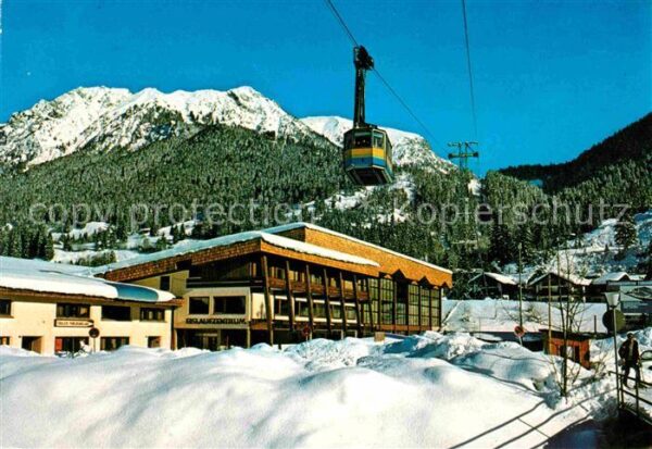 Seilbahn Nebelhorn Oberstdorf Eislaufzentrum