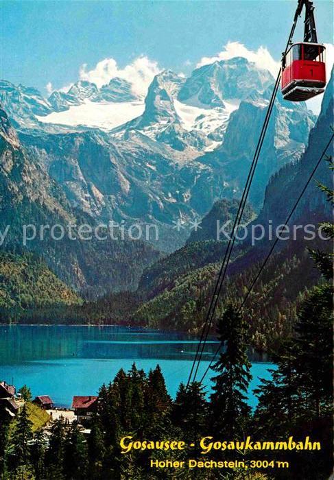 Seilbahn Gosaukamm Gosausee Hoher Dachstein