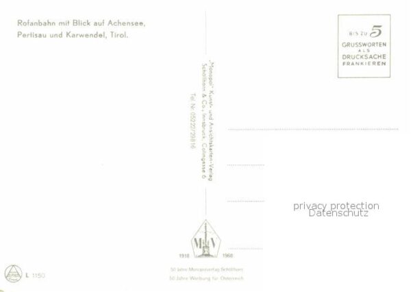 Seilbahn Rofan Achensee Pertisau Karwendel – Bild 2