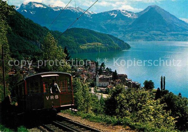 Zahnradbahn Vitznau-Rigi Chemin de Fer Ferrovia a C