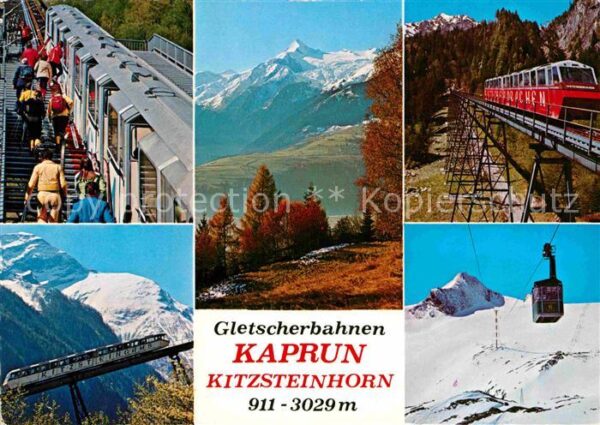 Seilbahn Gletscherbahnen Kaprun Kitzsteinhorn Zu