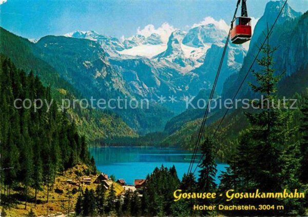 Seilbahn Gosaukamm Gosausee Hoher Dachstein