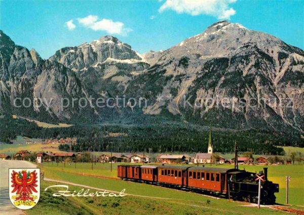 Eisenbahn Zillertalbahn Strass Rofangebirge