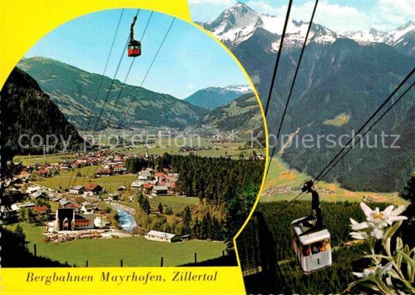 Seilbahn Ahornbahn Penkenbahn Mayrhofen Zillerta