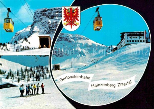 Seilbahn Gerlosstein Hainzenberg Zillertal