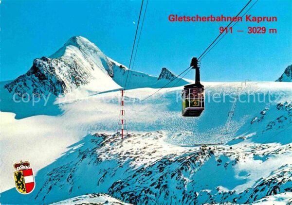 Seilbahn Gletscherbahnen Kaprun Kitzsteinhorn Sc