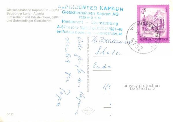 Seilbahn Gletscherbahnen Kaprun Kitzsteinhorn Sc – Bild 2