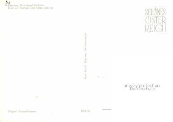 Seilbahn Feuerkogel Ebensee Totes Gebirge – Bild 2