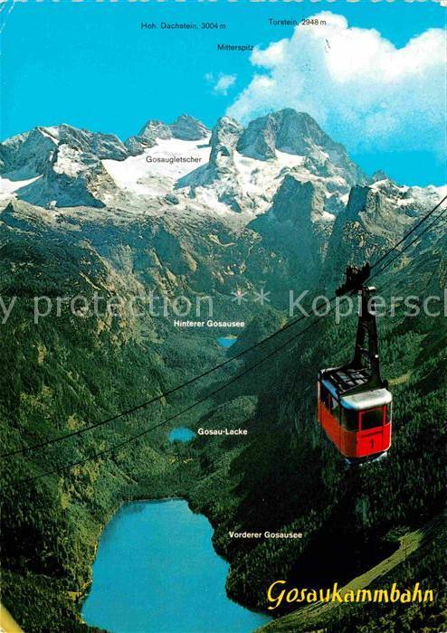 Seilbahn Gosaukamm Gosausee Hoher Dachstein
