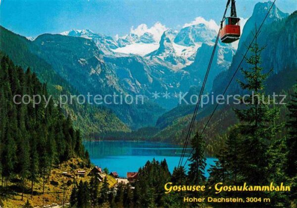 Seilbahn Gosaukamm Gosausee Hoher Dachstein