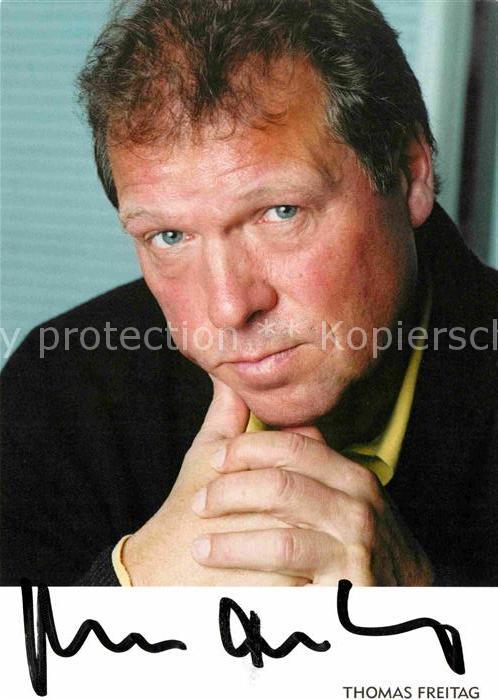 Persoenlichkeiten Kabarettist Thomas Freitag Autogramm