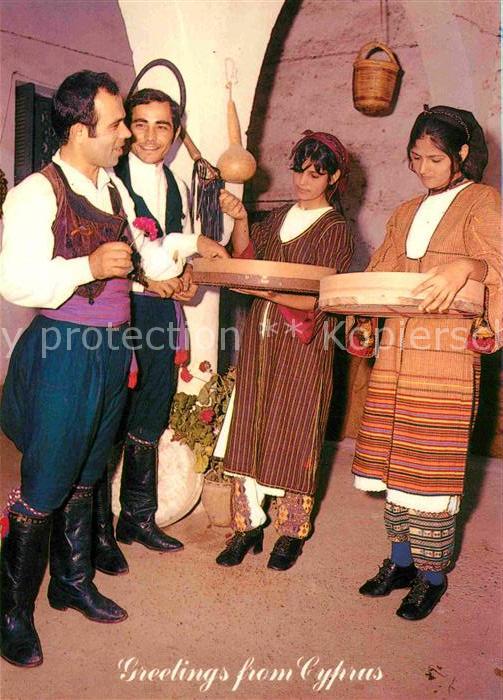 Trachten Griechenland Cyprus Zypern