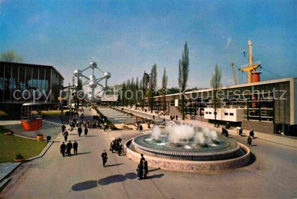 Exposition Universelle Bruxelles 1958 Avenue de Benelux