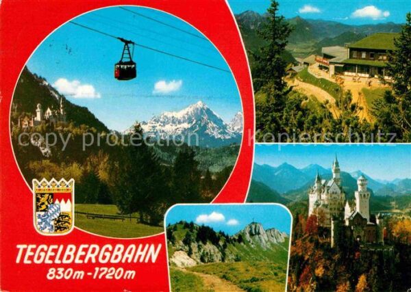 Seilbahn Tegelberg Füssen Schloss Neuschwanstein