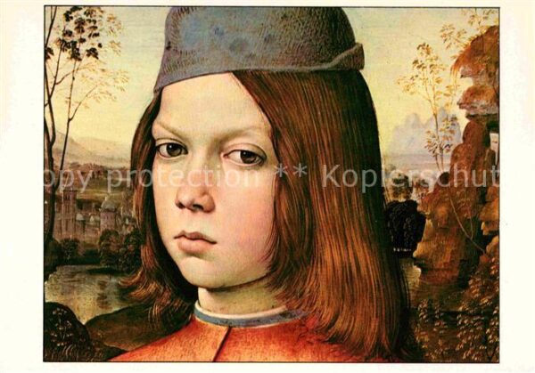 Kuenstlerkarte Bernardino di Beddo Pinturicchio Portre