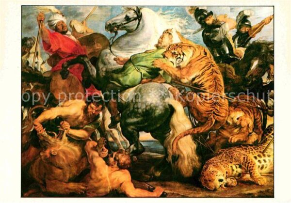Rubens Paul Peter Löwen- und Tigerjagd Barock