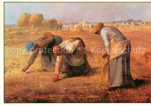 Millet Jean-Francois Die Ährenleserinnen 1857 Naturalismus