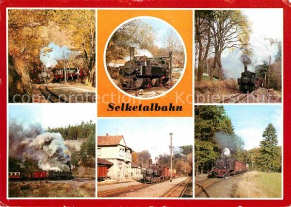 Lokomotive Selketalbahn Bahnhof Alexisbad Gernrode