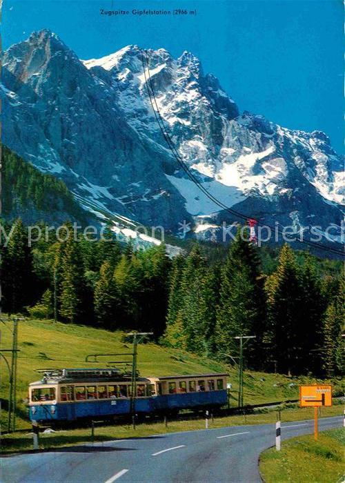 Zahnradbahn Bayerische Zugspitzbahn Zugspitzgipfel
