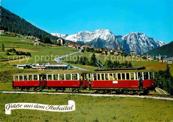 Eisenbahn Stubaitalbahn Fulpmes Stubaital Telfes