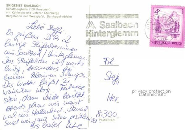 Seilbahn Schattberg Saalbach Kohlmais Loferer St – Bild 2