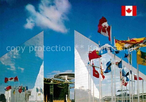 Expositions Expo 70 Osaka Japan Canadian Pavilion