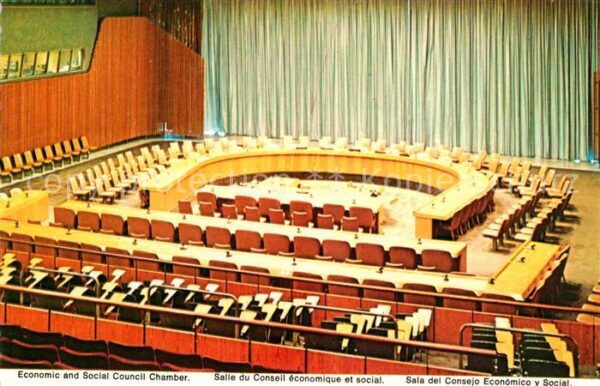 Politik Economic and Social Council Chamber New