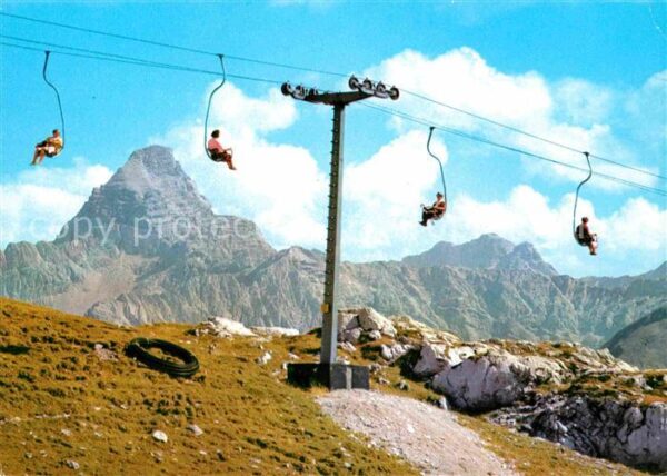 Sessellift Nebelhorn Hochvogel Oberstdorf