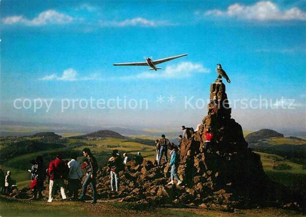 Segelflug Gliding Vol-Voile Vuolo-a-Vela Wasserkuppe Rhön Fliegerdenkmal