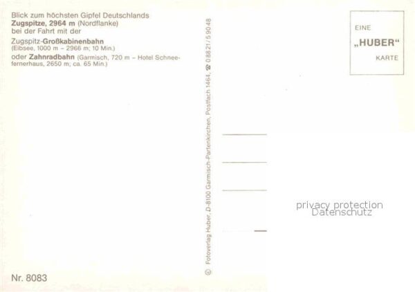 Zahnradbahn Seilbahn Zugspitze – Bild 2