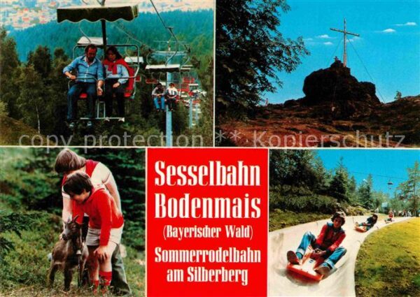 Sessellift Bodenmais Sommerrodelbahn Silberberg