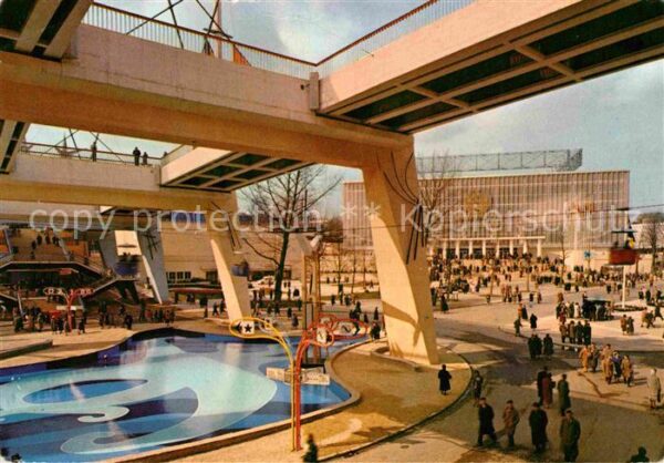 Exposition Universelle Bruxelles 1958 Rond-Point des Nations