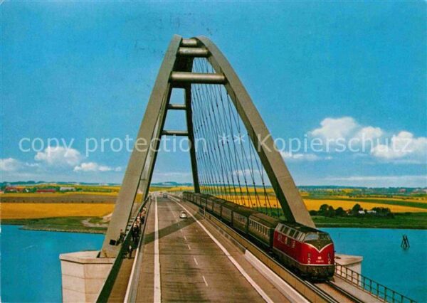 Eisenbahn Fehmarnsund-Brücke