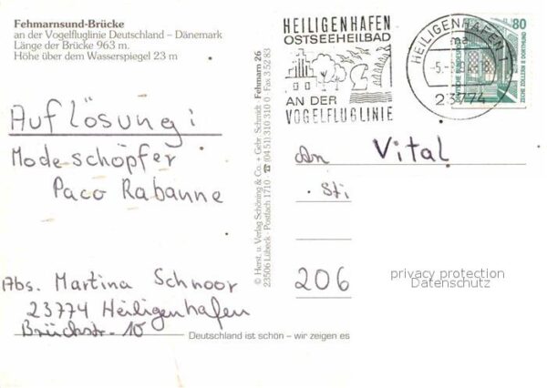 Eisenbahn Fehmarnsund-Brücke – Bild 2