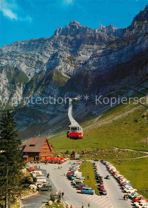 Seilbahn Säntis Schwägalp Talstation Restaurant