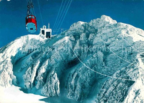 Seilbahn Säntis Bergstation Fernsehsender