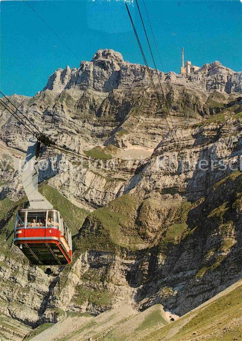 Seilbahn Säntis Schwägalp Gyrenspitz