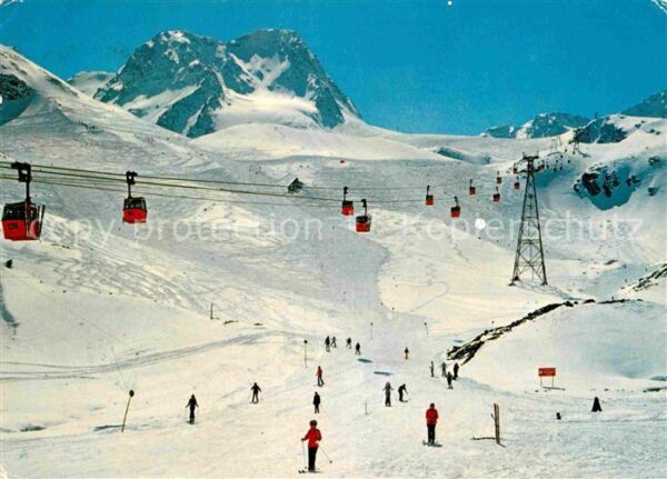 Seilbahn Stubaier Gletscherbahn Schaufelspitze F