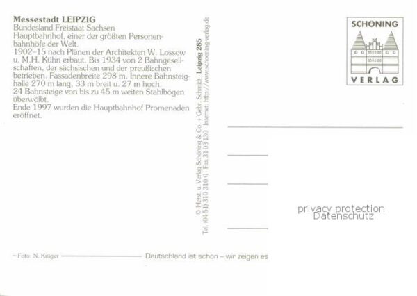 Bahnhof Hauptbahnhof Leipzig Strassenbahn – Bild 2