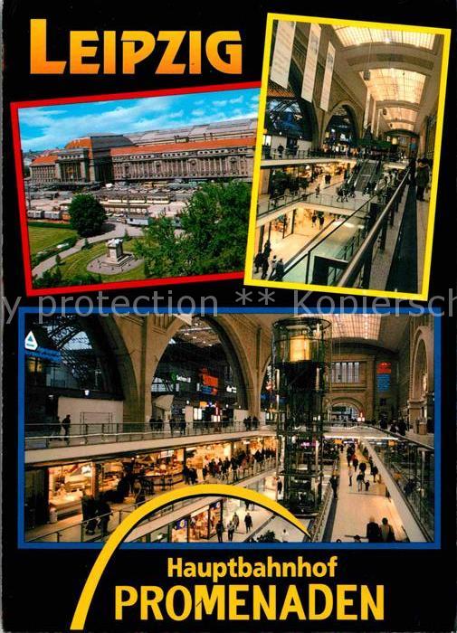 Bahnhof Hauptbahnhof Promenaden Leipzig