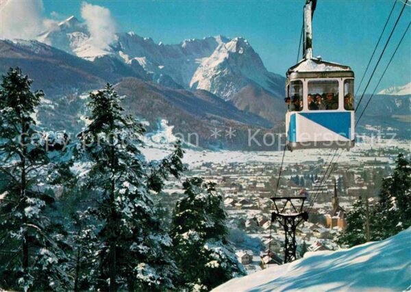 Seilbahn Wankbahn Zugspitzgruppe Garmisch-Parten
