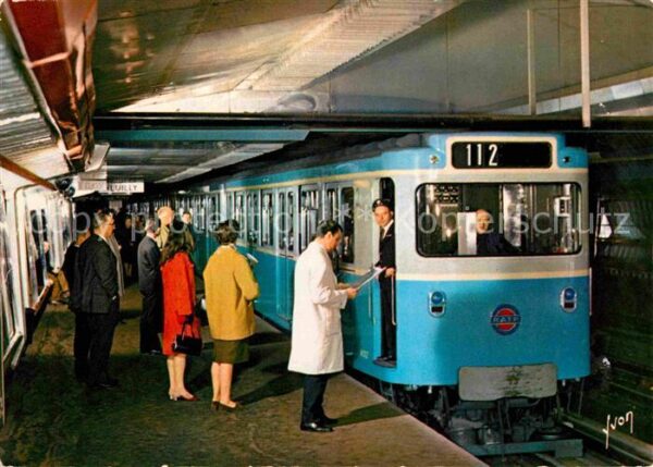 U-Bahn Subway Underground Metro Paris