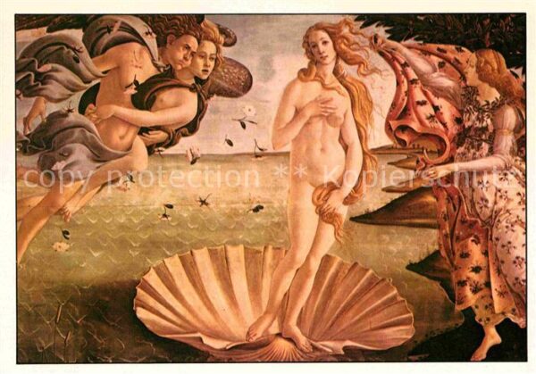 Botticelli De geboorte van Venus 1486 Frührenaissa
