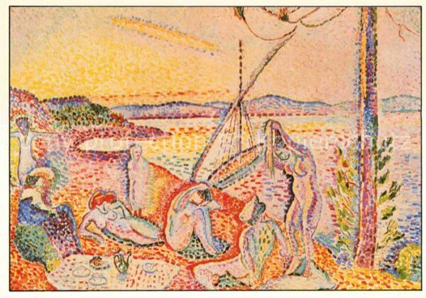Kuenstlerkarte Henri Matisse Luxe Calme et Volupte 190