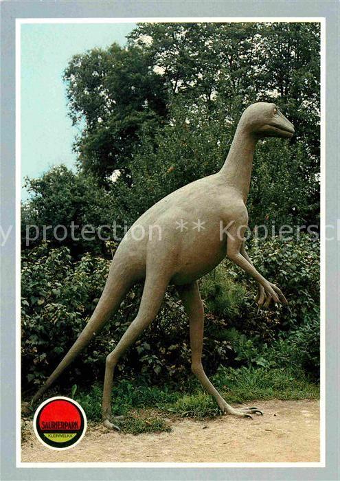 Dinosaurier Stenonychosaurus Saurierpark Kleinwelka
