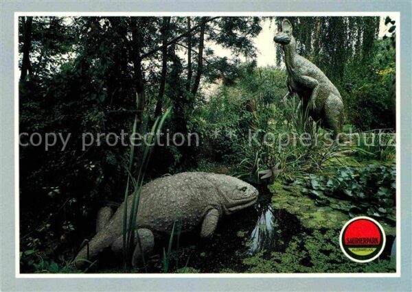 Dinosaurier Mastodonsaurus Corythosaurus  Saurierpa